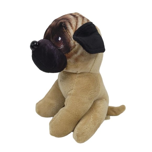Dan Dee Collectors Choice Pug Puppy Dog 7" Plush Stuffed Animal Toy 2017 - Picture 3 of 10